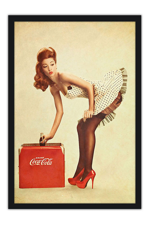 Poster Pin-up - Coleção - Retrô - Vintage