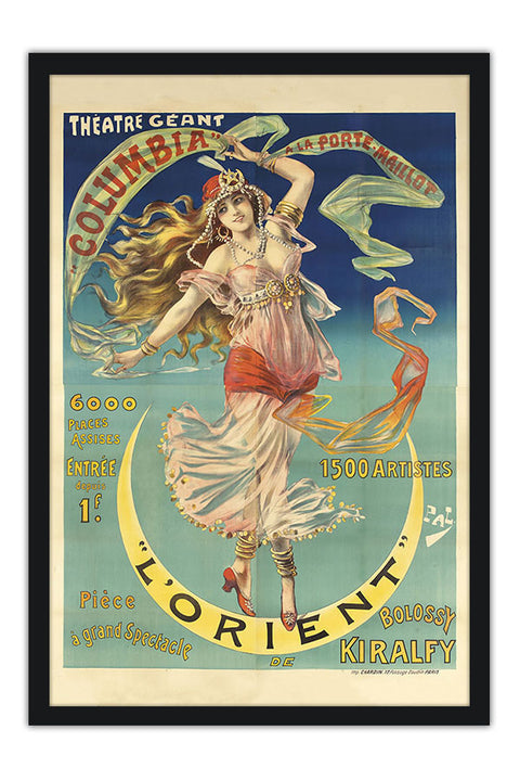 Poster L'Orient - Coleção - Retrô - Vintage