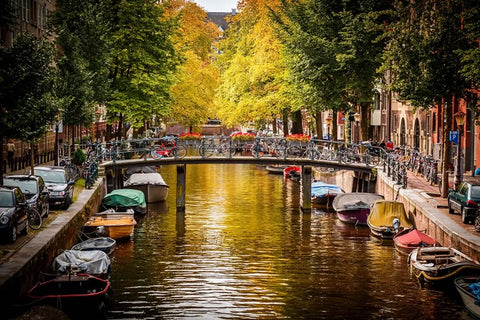 Poster Amsterdam - Europa - Paisagens