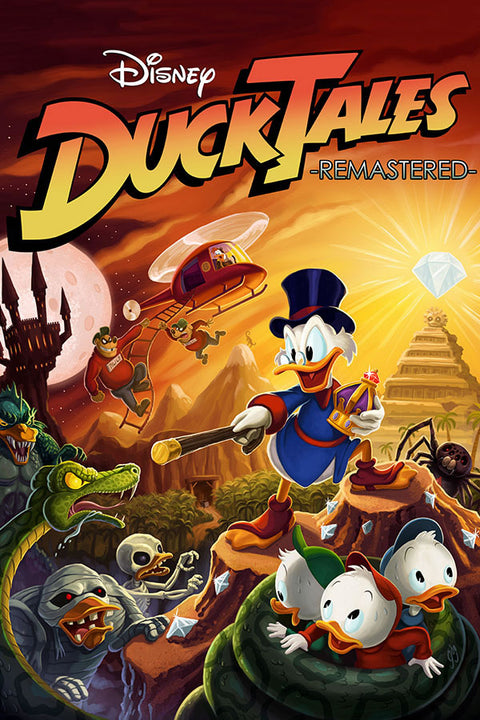 Poster Tio Patinhas - Duck Tales - Games
