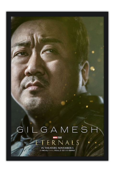 Poster Personagens - Gilgamesh - Eternos - Eternals - Filmes