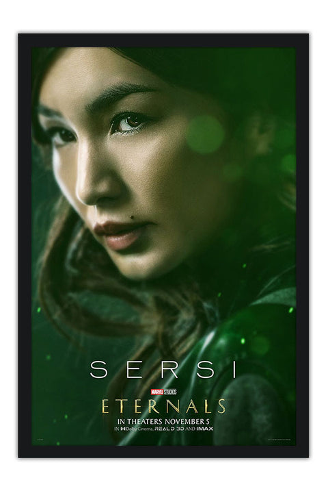 Poster Personagens - Sersi - Eternos - Eternals - Filmes