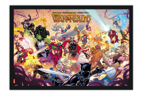 Poster The War Of The Realms - A Guerra Dos Reinos - Comics
