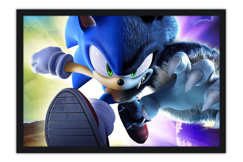 Poster Sonic Unleashed - Games