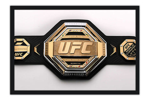 Poster Cinturão - Lutador - Luta - Ufc