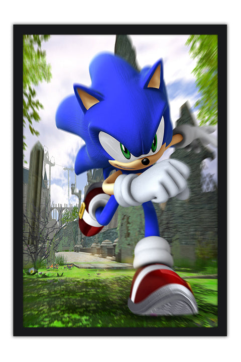 Poster Sonic - Games