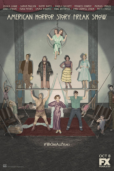 Poster American Horror Story - Season 4 - Freak Show
