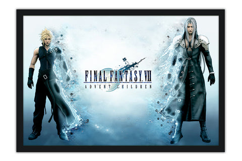 Poster Final Fantasy Advent Children - Games - Filmes