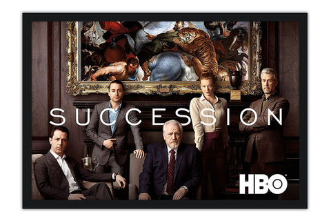 Poster Succession - Séries