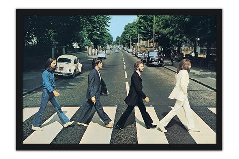 Poster Abbey Road - Beatles - Bandas De Rock