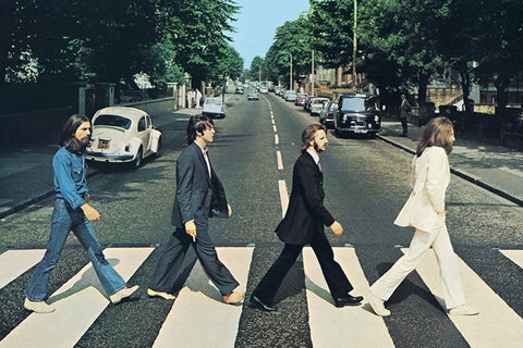 Poster Abbey Road - Beatles - Bandas De Rock