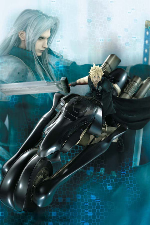 Poster Final Fantasy VII - Cloud - Sephiroth - Games