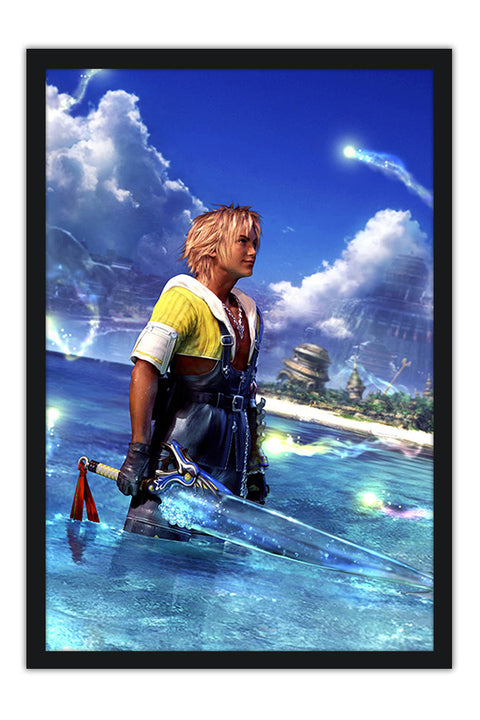 Poster Final Fantasy X - Tidus - Games