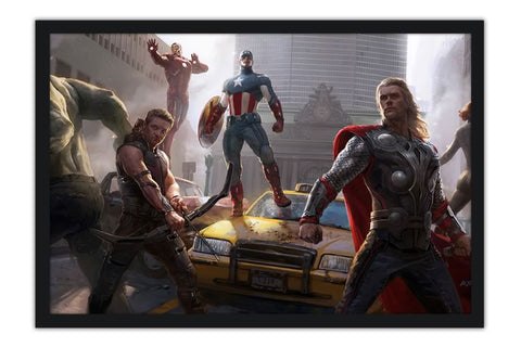 Poster Vingadores - Avengers - Comics - Quadrinhos - Hq