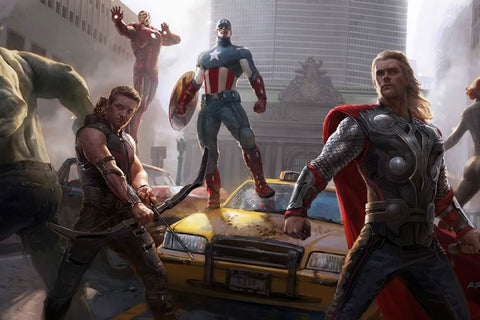 Poster Vingadores - Avengers - Comics - Quadrinhos - Hq