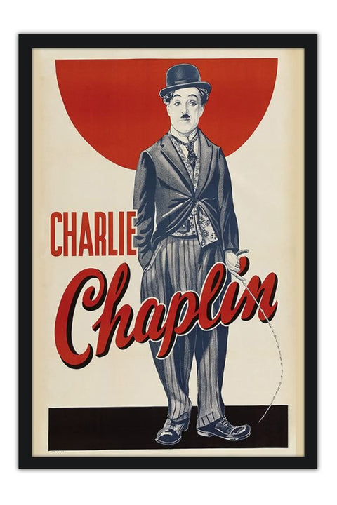 Poster Charlie Chaplin - Vintage - Retrô