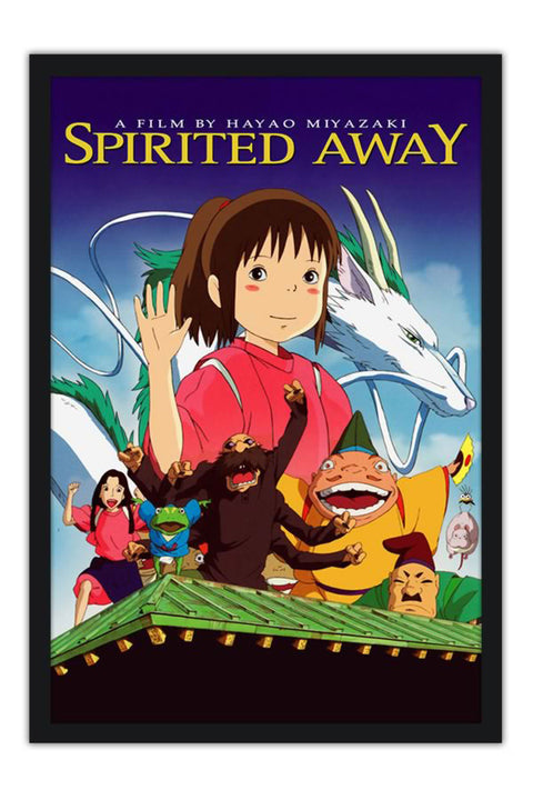Poster A Viagem de Chihiro - Studio Ghibli - Infantil