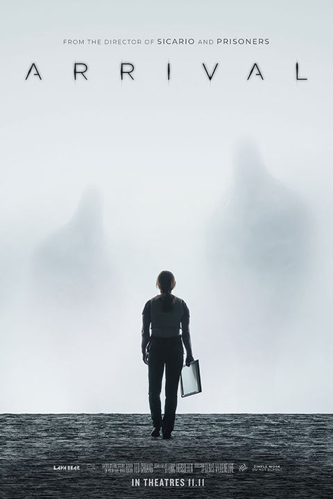 Poster A Chegada - Arrival - Sci Fi - Filmes