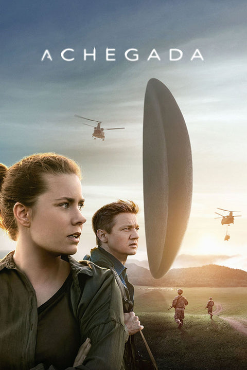 Poster A Chegada - Arrival - Sci Fi - Filmes
