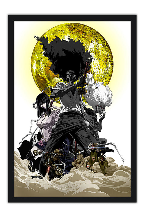 Poster Afro Samurai - Animes - Games