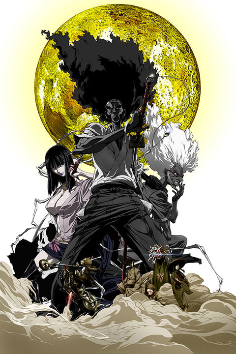 Poster Afro Samurai - Animes - Games