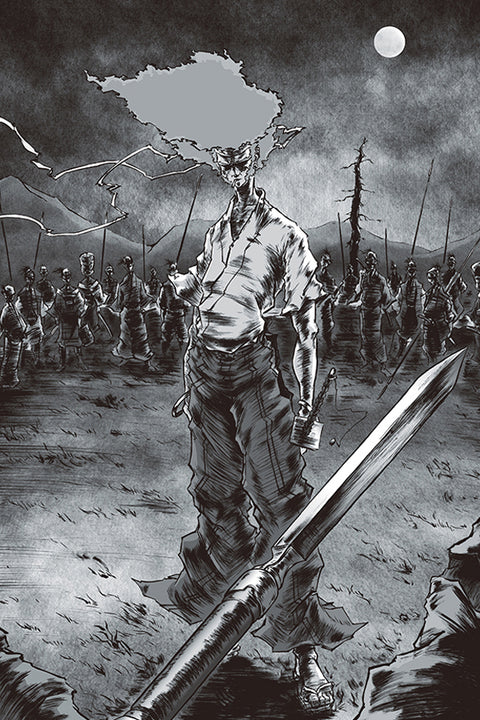 Poster Afro Samurai - Animes - Games