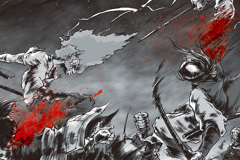 Poster Afro Samurai - Animes - Games