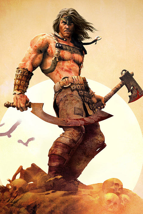 Poster Age of Conan Hyborian Adventures - Games
