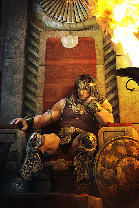 Poster Age of Conan Hyborian Adventures - Games