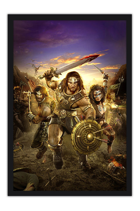 Poster Age of Conan Hyborian Adventures - Games