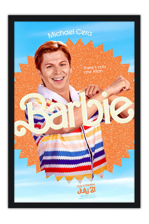 Poster Barbie 2023 - Michael Cera Allan - Filmes