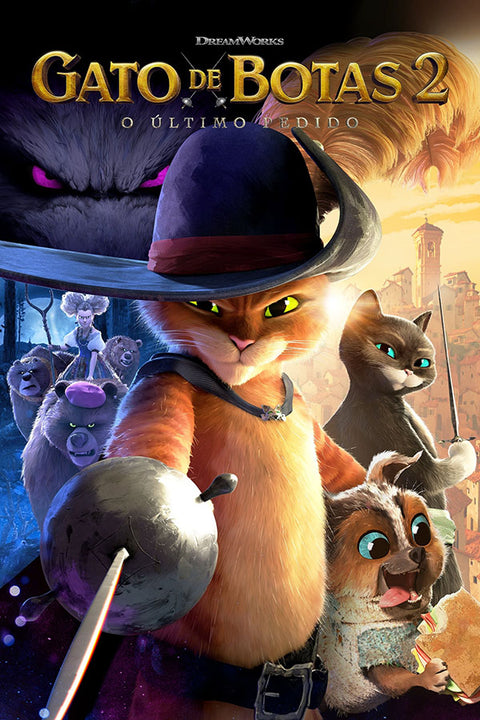Poster Gato de Botas 2 - O Último Pedido - Infantil - Filmes