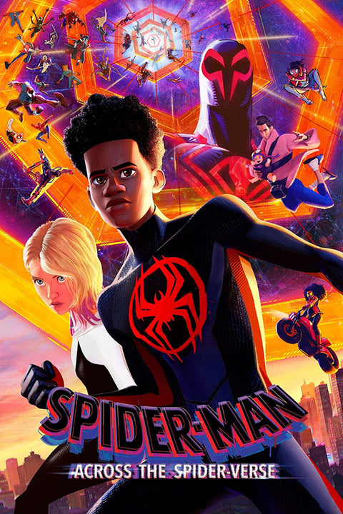 Poster Homem Aranha: Atraves do Aranhaverso - Across the Spiderverse - Animacão - Filmes