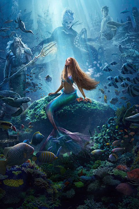 Poster Pequena Sereia - Little Mermaid - Disney - Filmes
