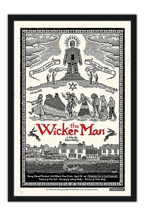 Poster The Wicker Man - O Homem de Palha - 1973 - Filmes