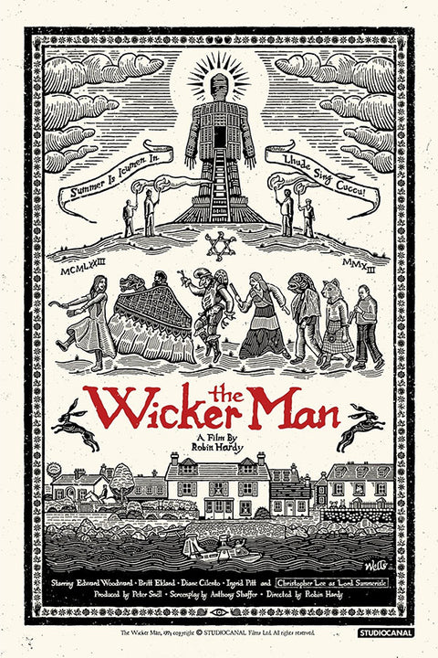 Poster The Wicker Man - O Homem de Palha - 1973 - Filmes