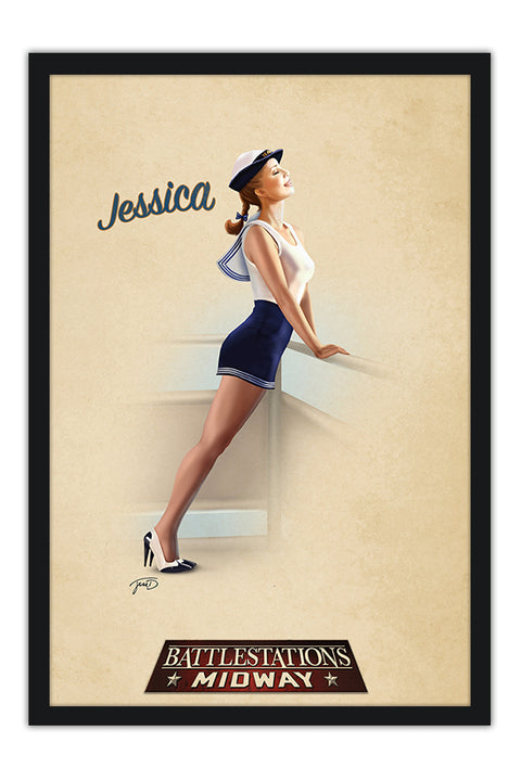 Poster Battlestations Midway - Jessica - Games