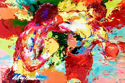 Poster Abstrato - Colorido - Golpes de Pincel - Colors - Decoração