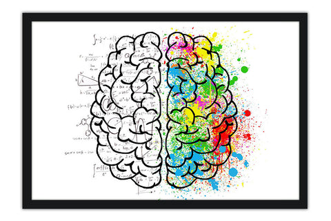 Poster Psicologia - Saude Mental - Decoração