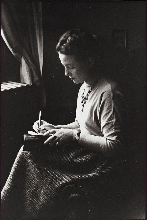Poster Simone de Beauvoir - Figuras Historicas