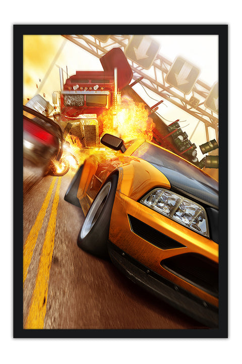 Poster Burnout Takedown - Games