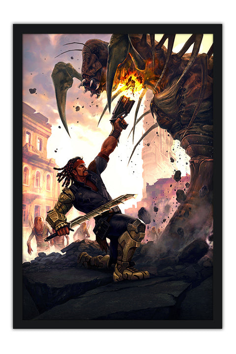 Poster Collapse - Games