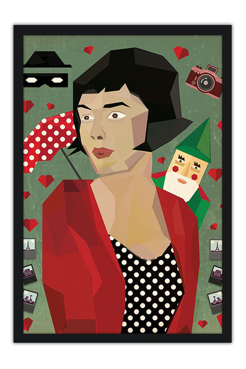 Poster Le Fabuleux Destin D’Amélie Poulain - O Fabuloso Destino de Amélie Poulain - Filmes