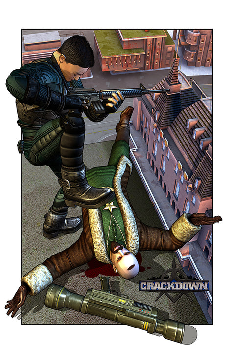 Poster Crackdown - Games
