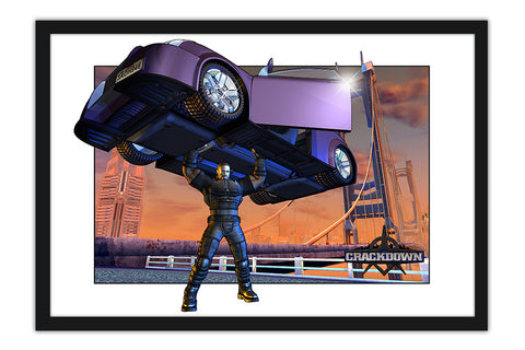 Poster Crackdown - Games