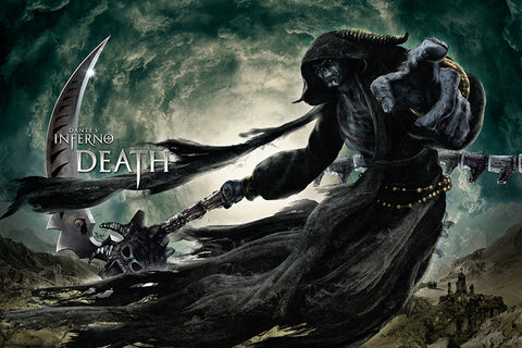 Poster Dante's Inferno - Games