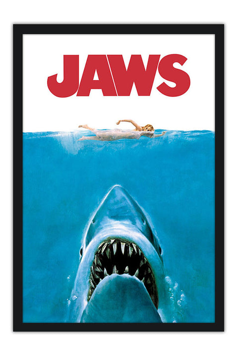 Poster Jaws - Tubarão - Filmes - Retrô - Clássico