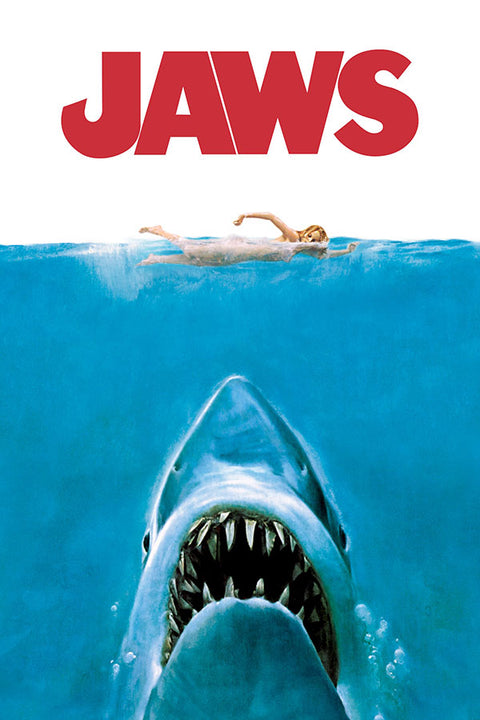 Poster Jaws - Tubarão - Filmes - Retrô - Clássico