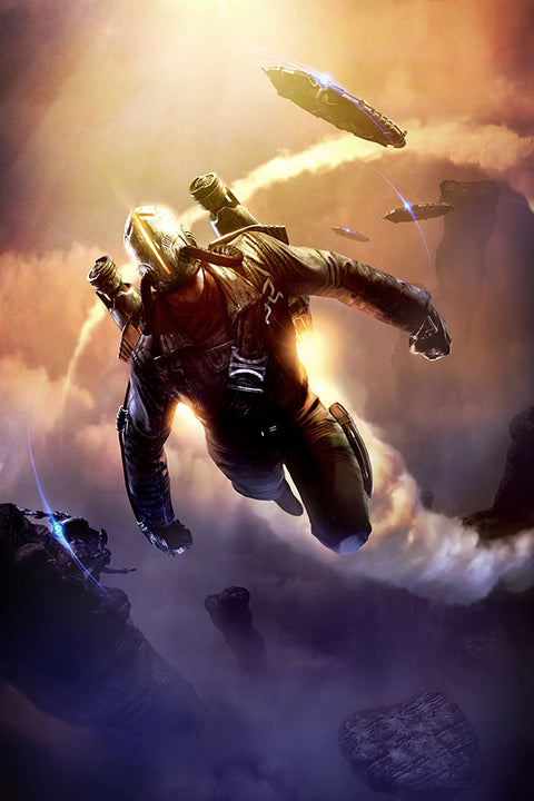 Poster Dark Voip - Games