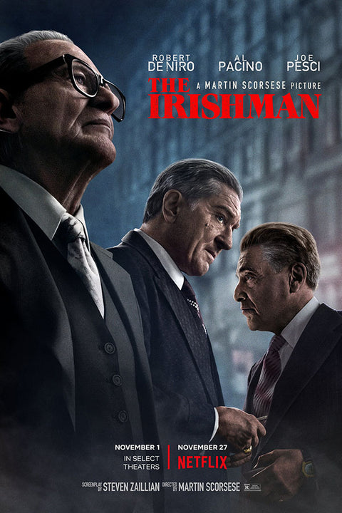Poster The Irishman - O Irlandes - Filmes de Máfia